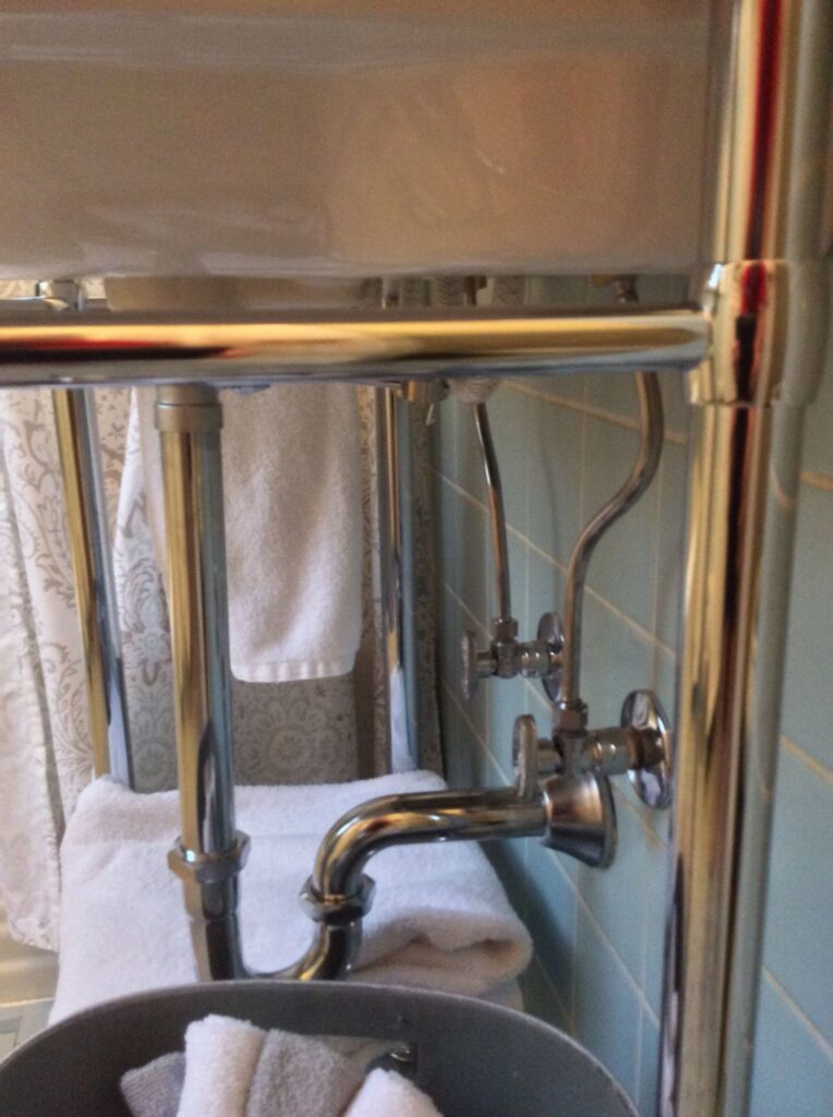 Inside: run everything and listen, Massey Plumbing