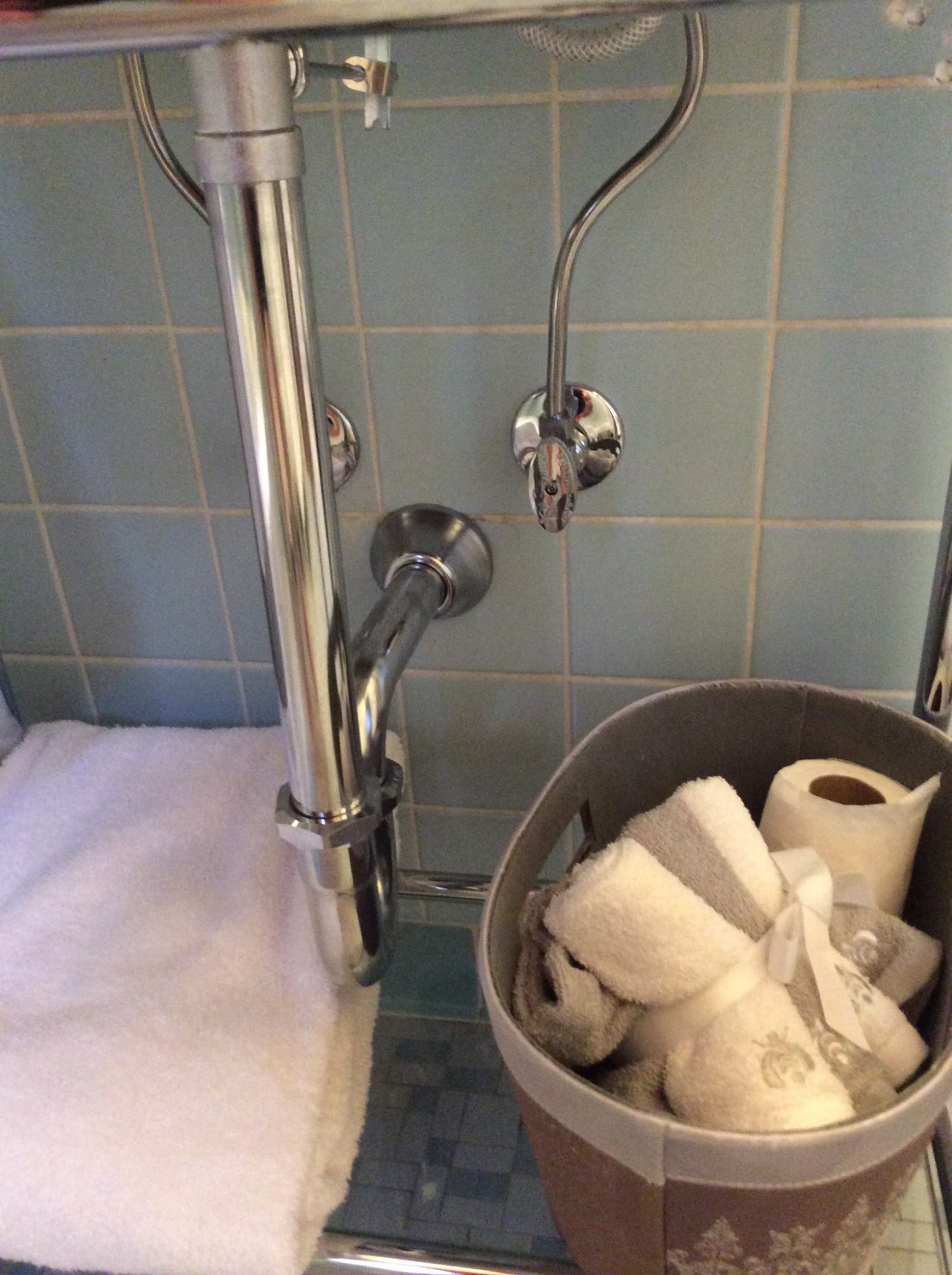 Bathroom supply line and shut-off valve installation by Massey Plumbing in Dade City, FL