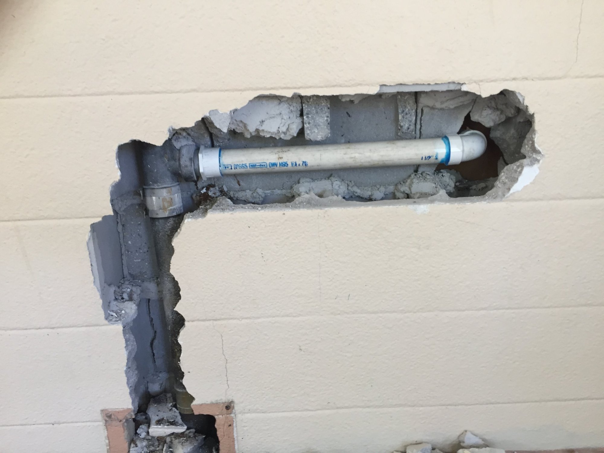 Drain pipe repair by Massey Plumbing in Hudson, FL