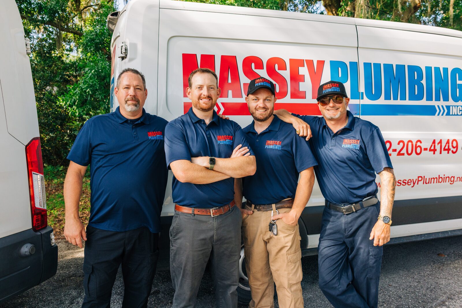 Massey Plumbing team serving Zephyrhills, FL