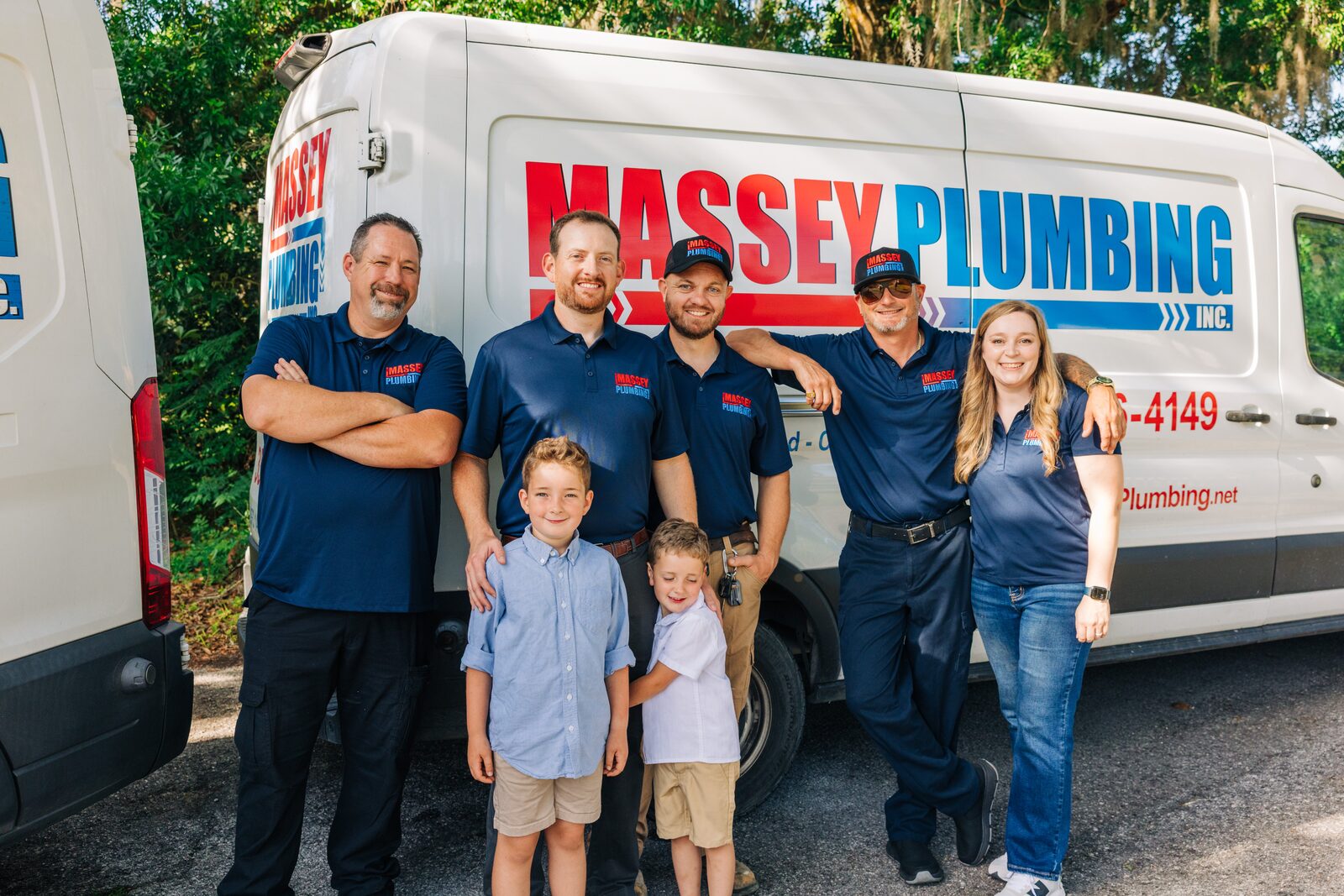 Massey Plumbing team serving Lutz, FL