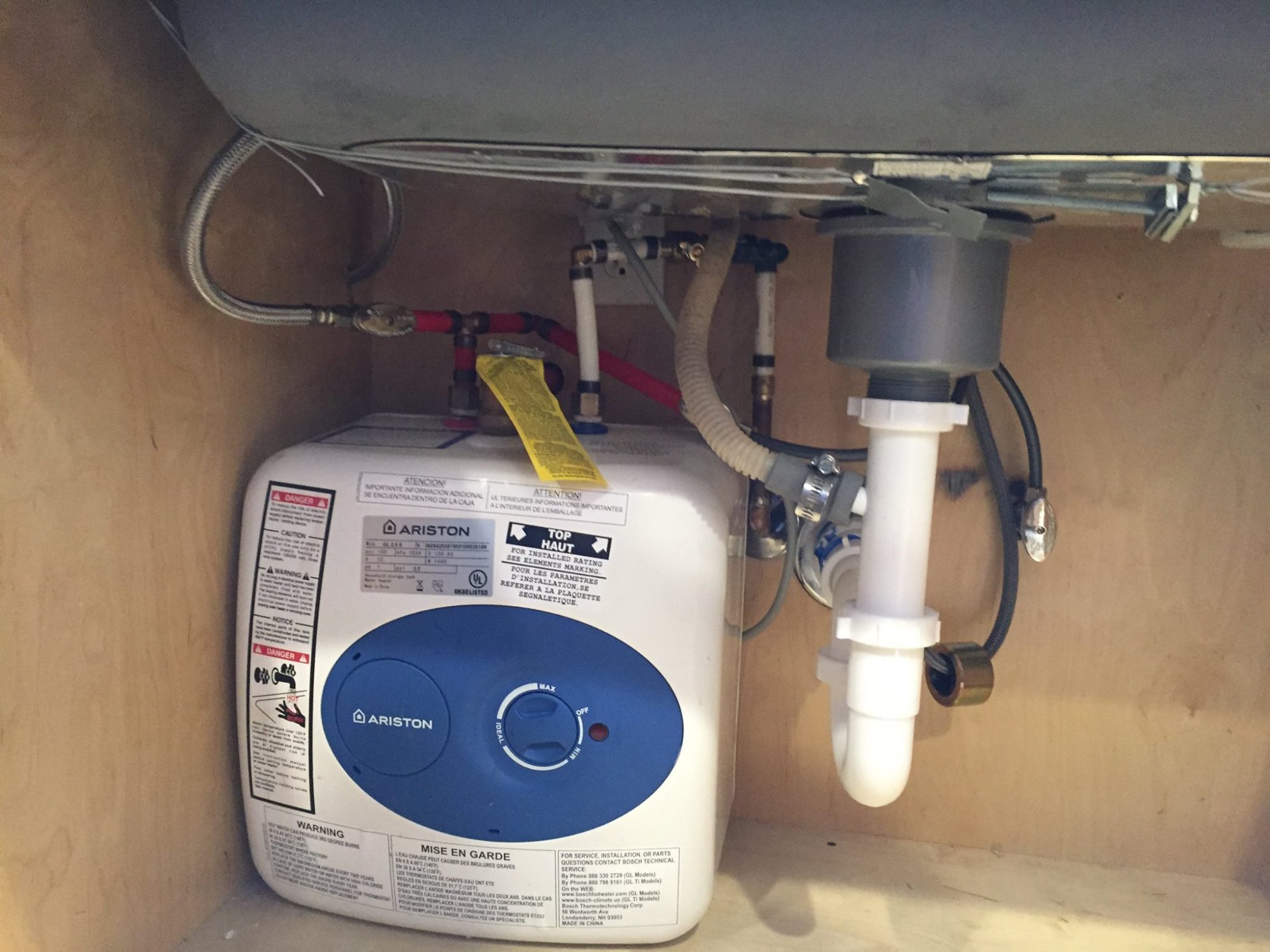 Water heater installation by Massey Plumbing in Odessa, FL
